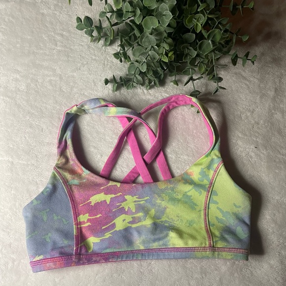 IVIVVA Colorful Reversible sports bra Size 10 - Picture 3 of 4